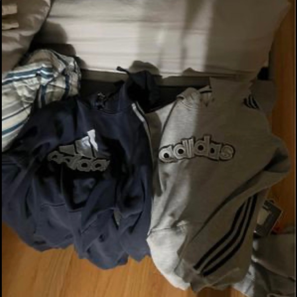 2 retro adidas sweatshirts
